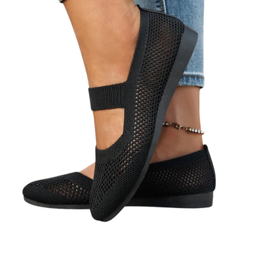Comfortable shoes with strap for effortless style