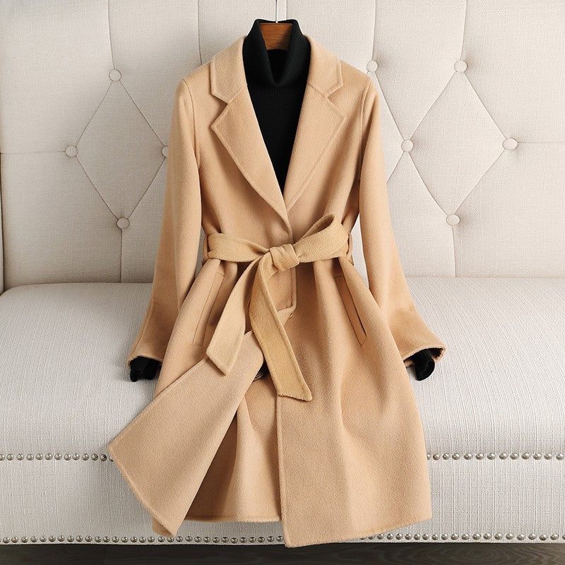 Double-sided Cashmere Wool Coat