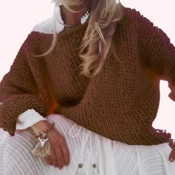 Casual loose sweater for women