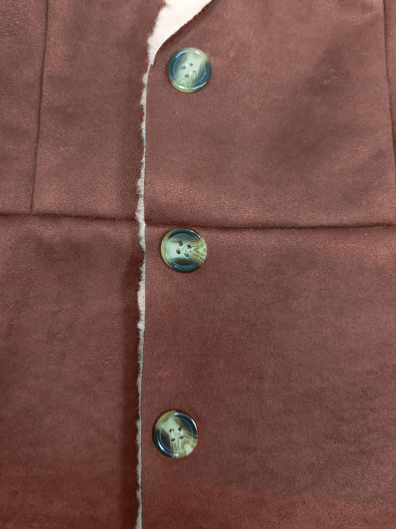 Cold-Proof Velvet Integrated Collar Coat