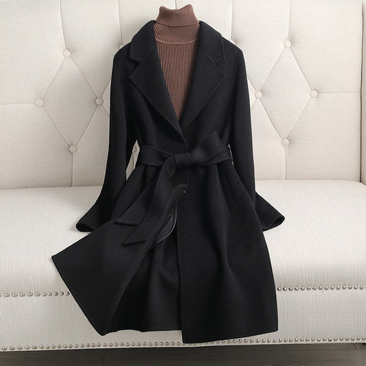 Double-sided Cashmere Wool Coat